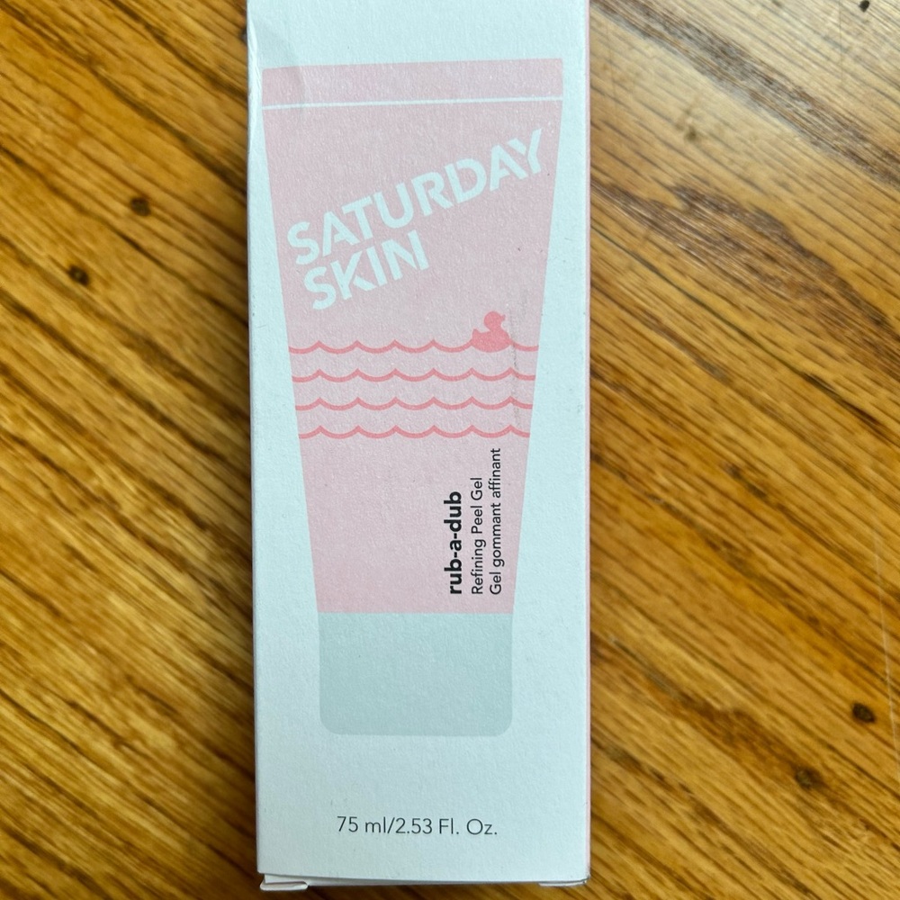 Saturday Skin rub-a-dub peel gel